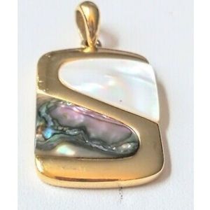 RARE “Water world” slide mother of pearl & abalone
